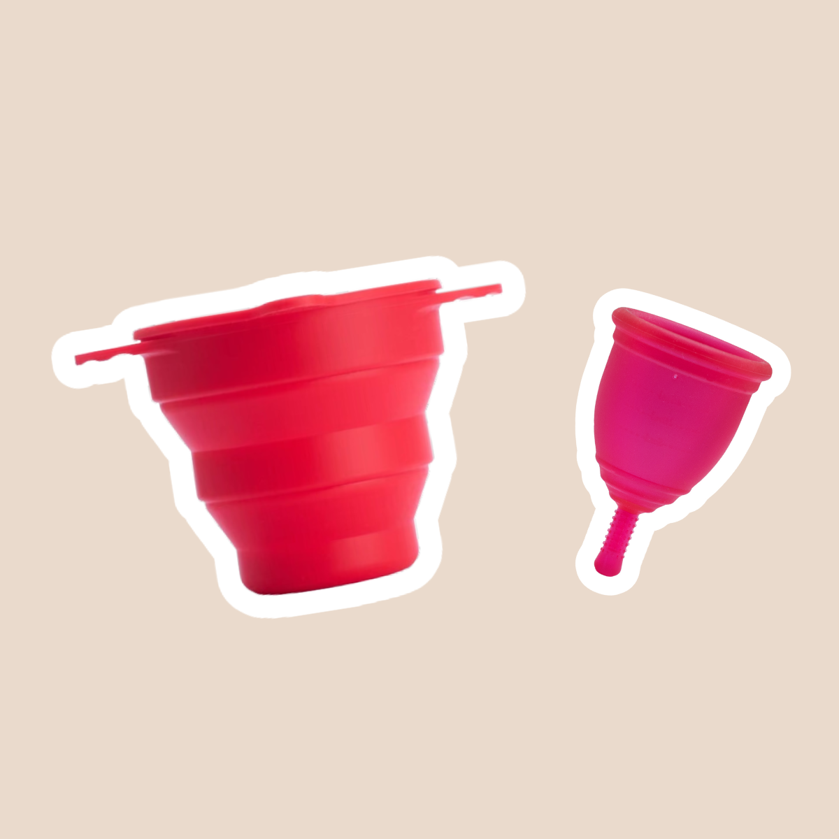 Ruby Cup 月經杯連消毒杯套裝(中碼 M)