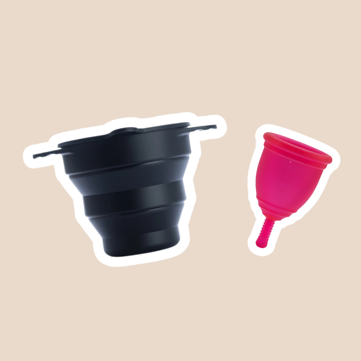 Ruby Cup 月經杯連消毒杯套裝(中碼 M)