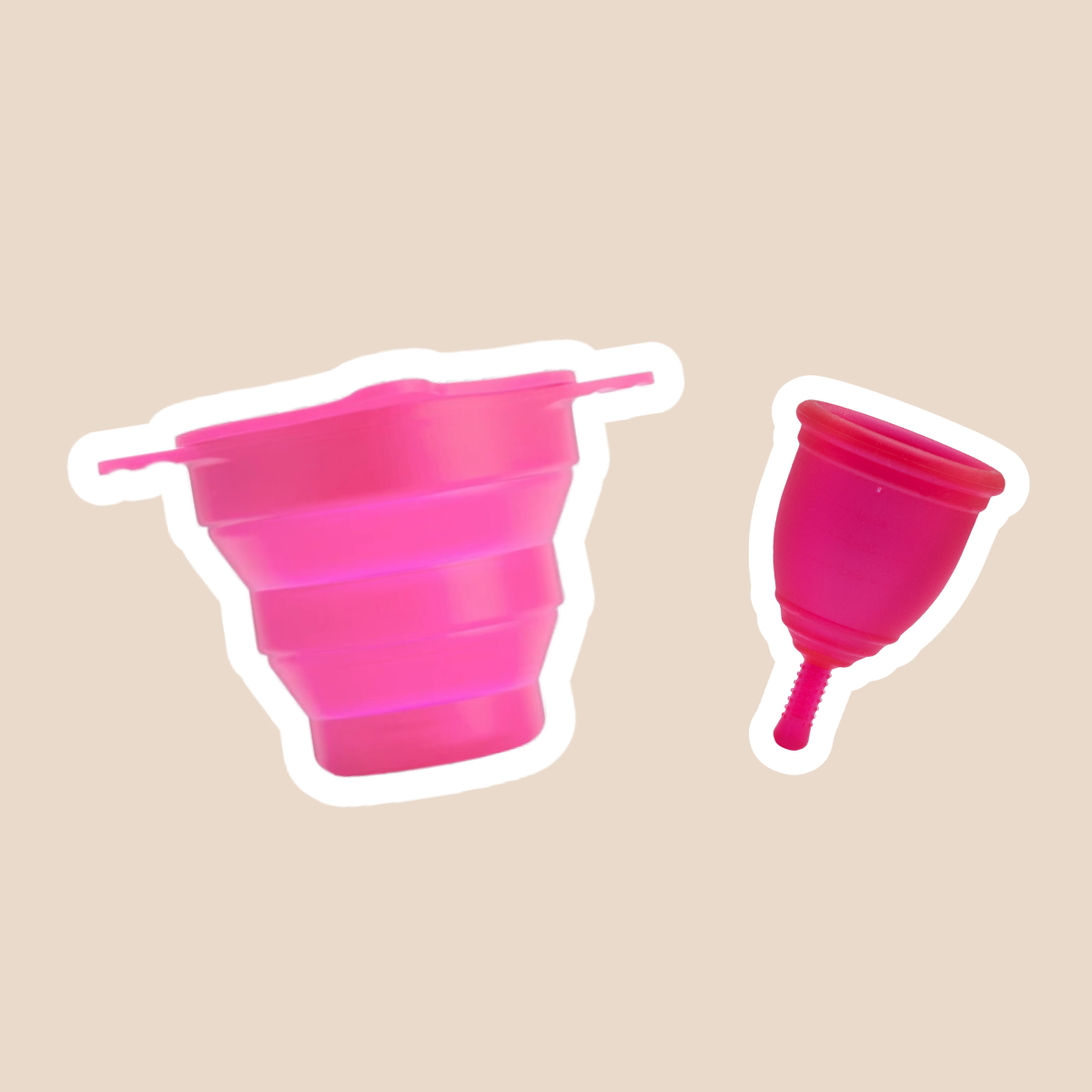 Ruby Cup 月經杯連消毒杯套裝(中碼 M)