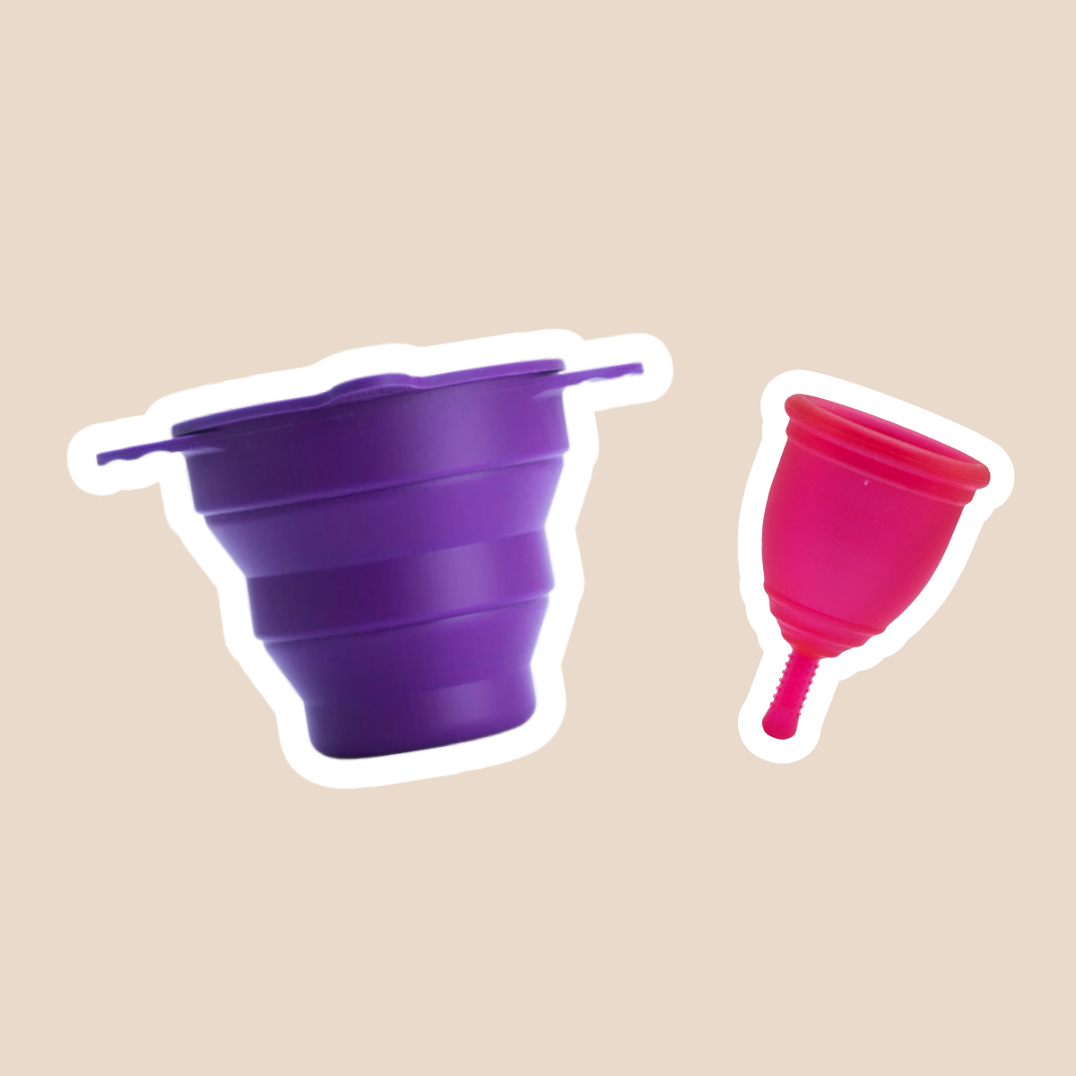 Ruby Cup 月經杯連消毒杯套裝(中碼 M)