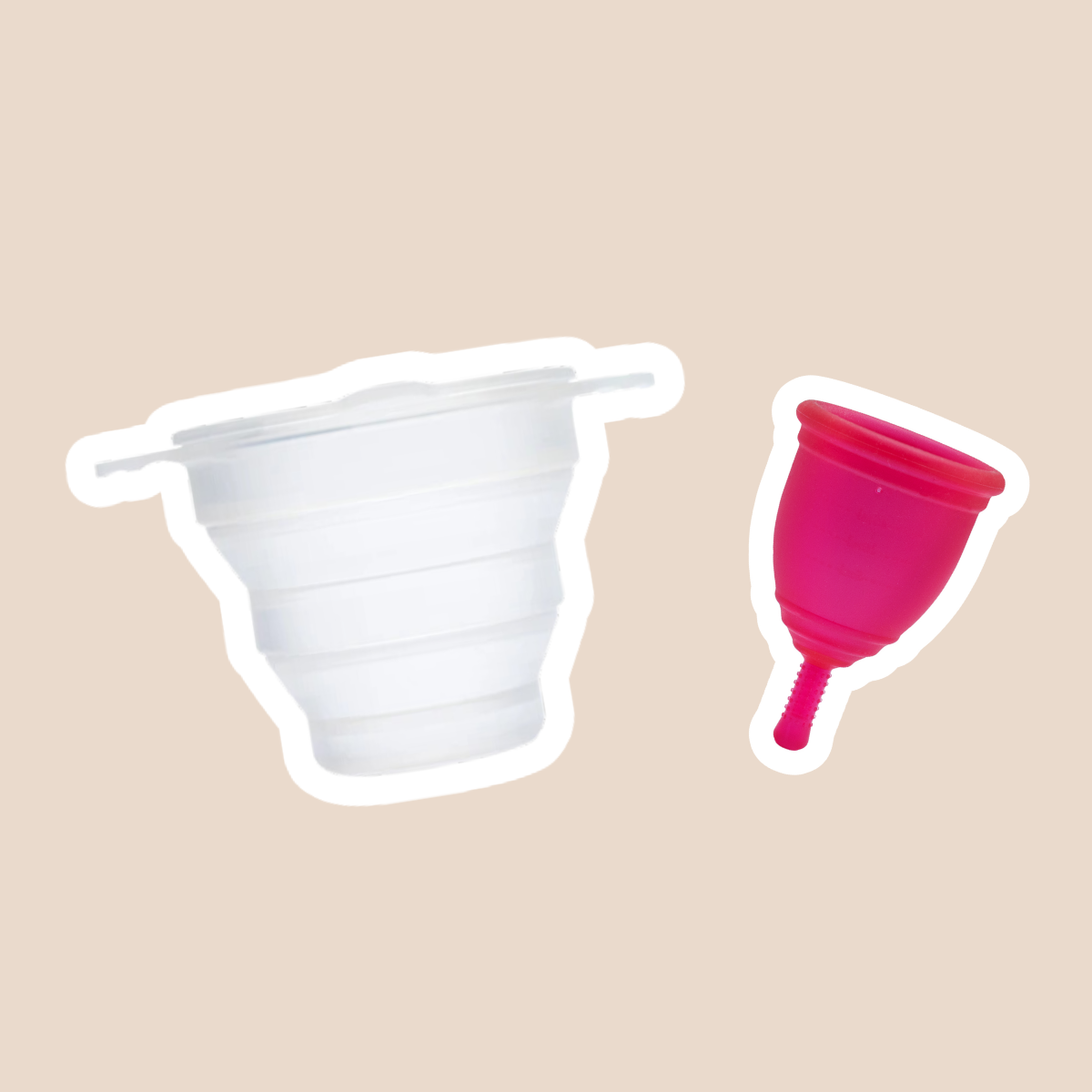 Ruby Cup 月經杯連消毒杯套裝(中碼 M)