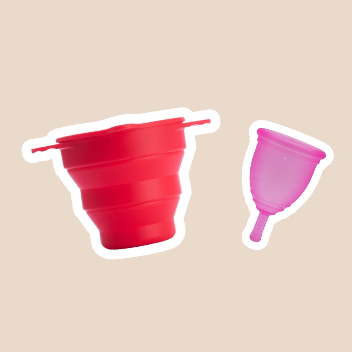 Ruby Cup 月經杯連消毒杯套裝(中碼 M)