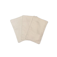 環保有機卸妝棉三件裝(原色有機斜紋布)