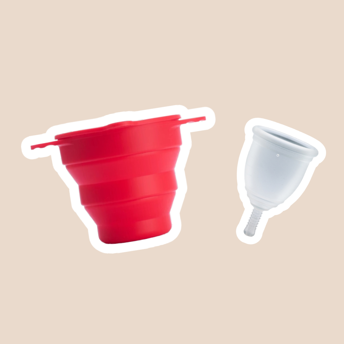 Ruby Cup 月經杯連消毒杯套裝(中碼 M)