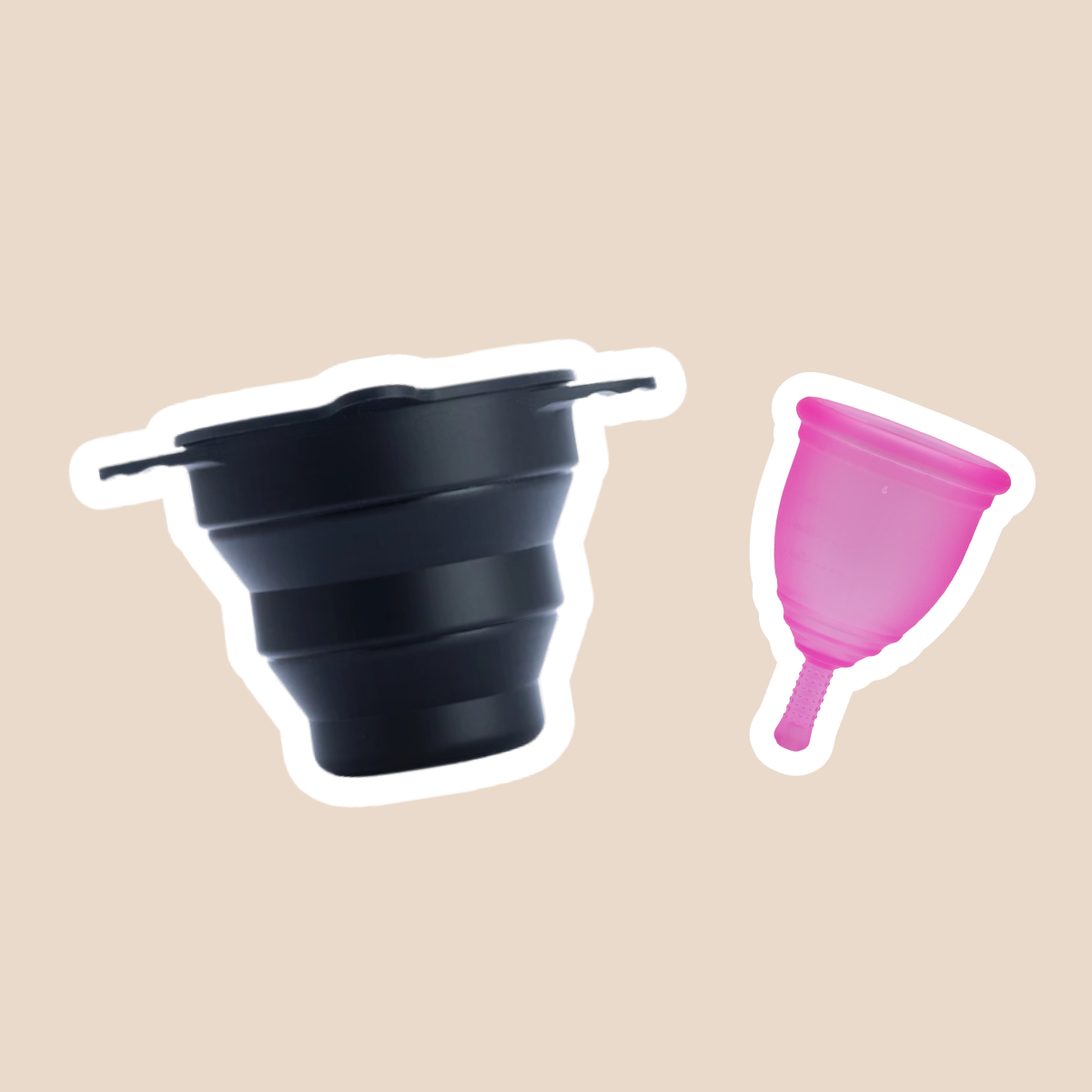 Ruby Cup 月經杯連消毒杯套裝(中碼 M)