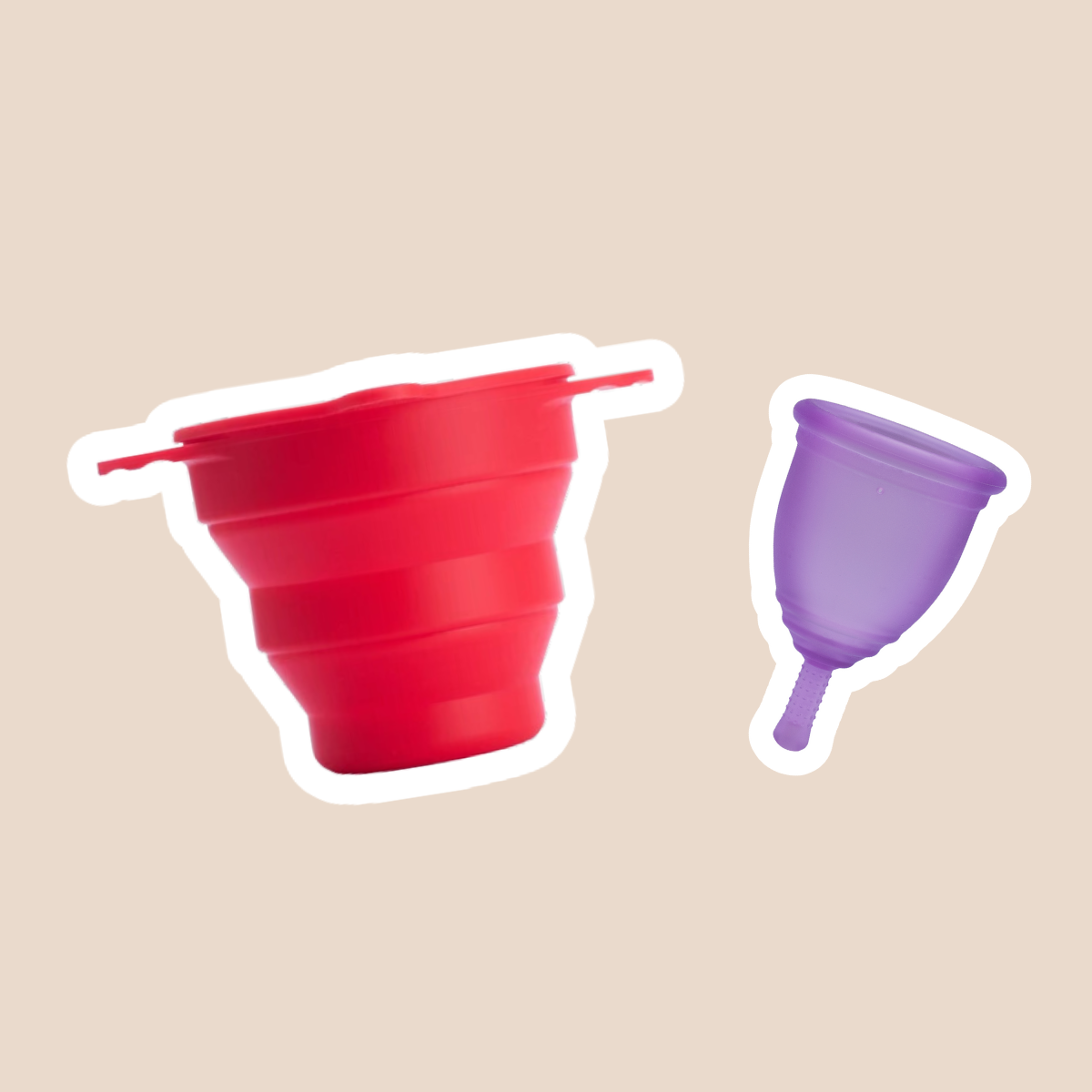 Ruby Cup 月經杯連消毒杯套裝(中碼 M)