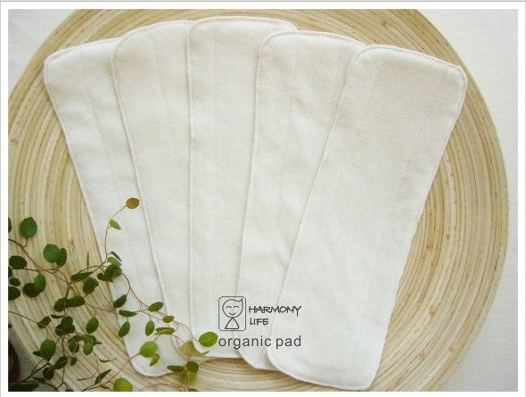 Harmony Life Organic Cotton Inserts Set - Happeriod