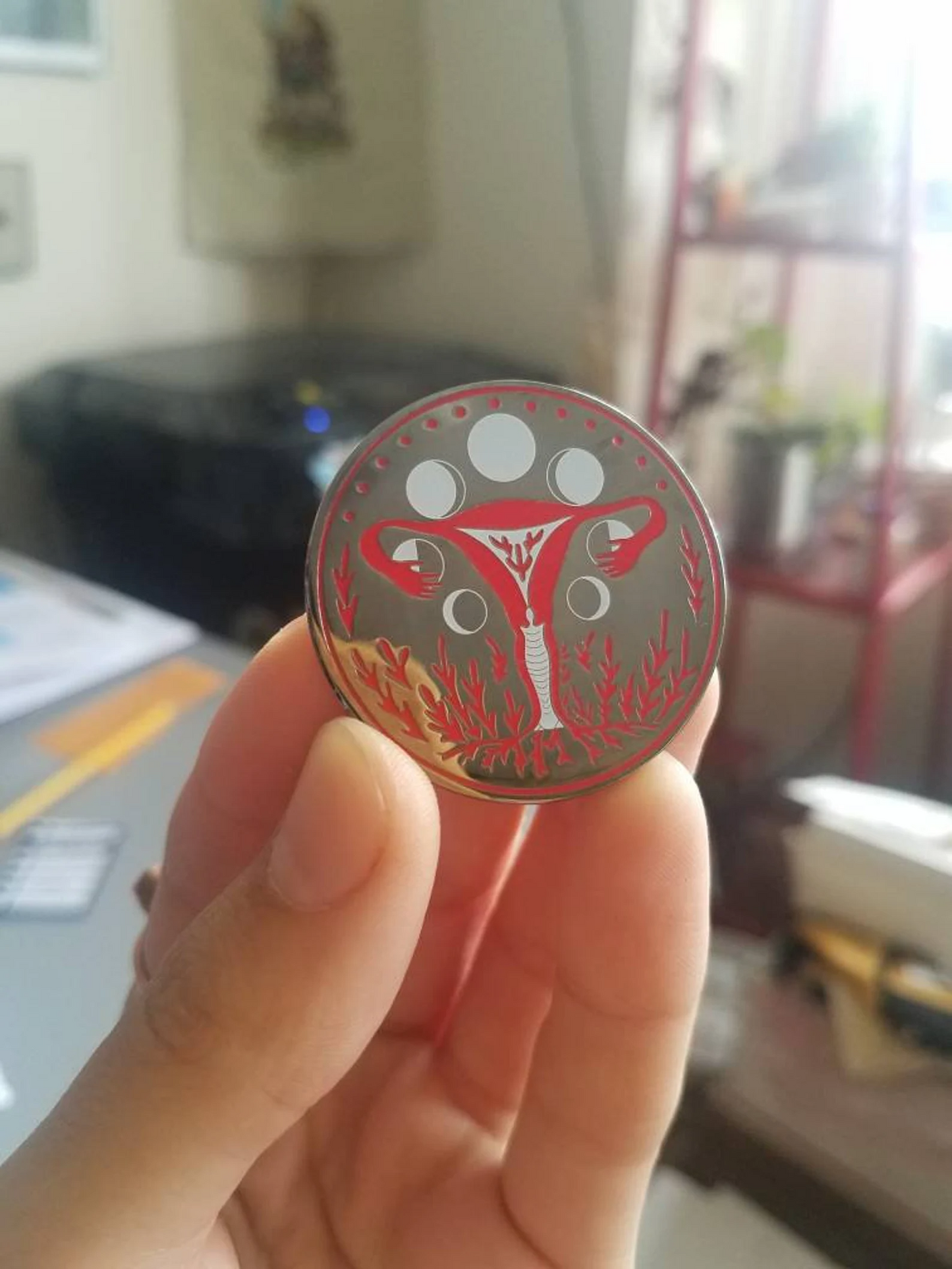 Moon Cycles Hard Enamel Pins