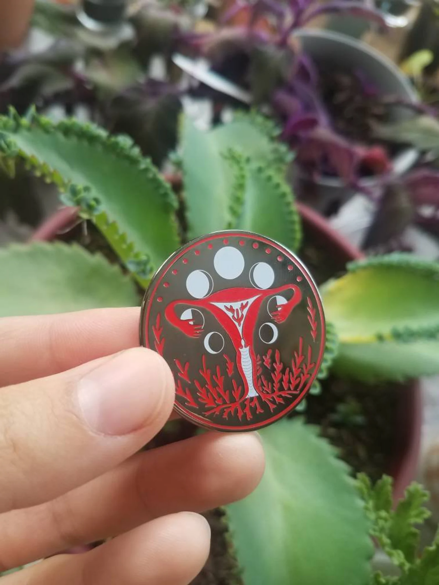 Moon Cycles Hard Enamel Pins