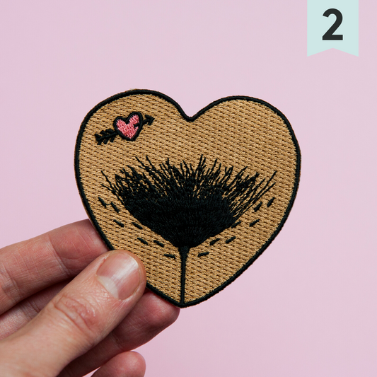 Vulva Embroidered Patch - Happeriod
