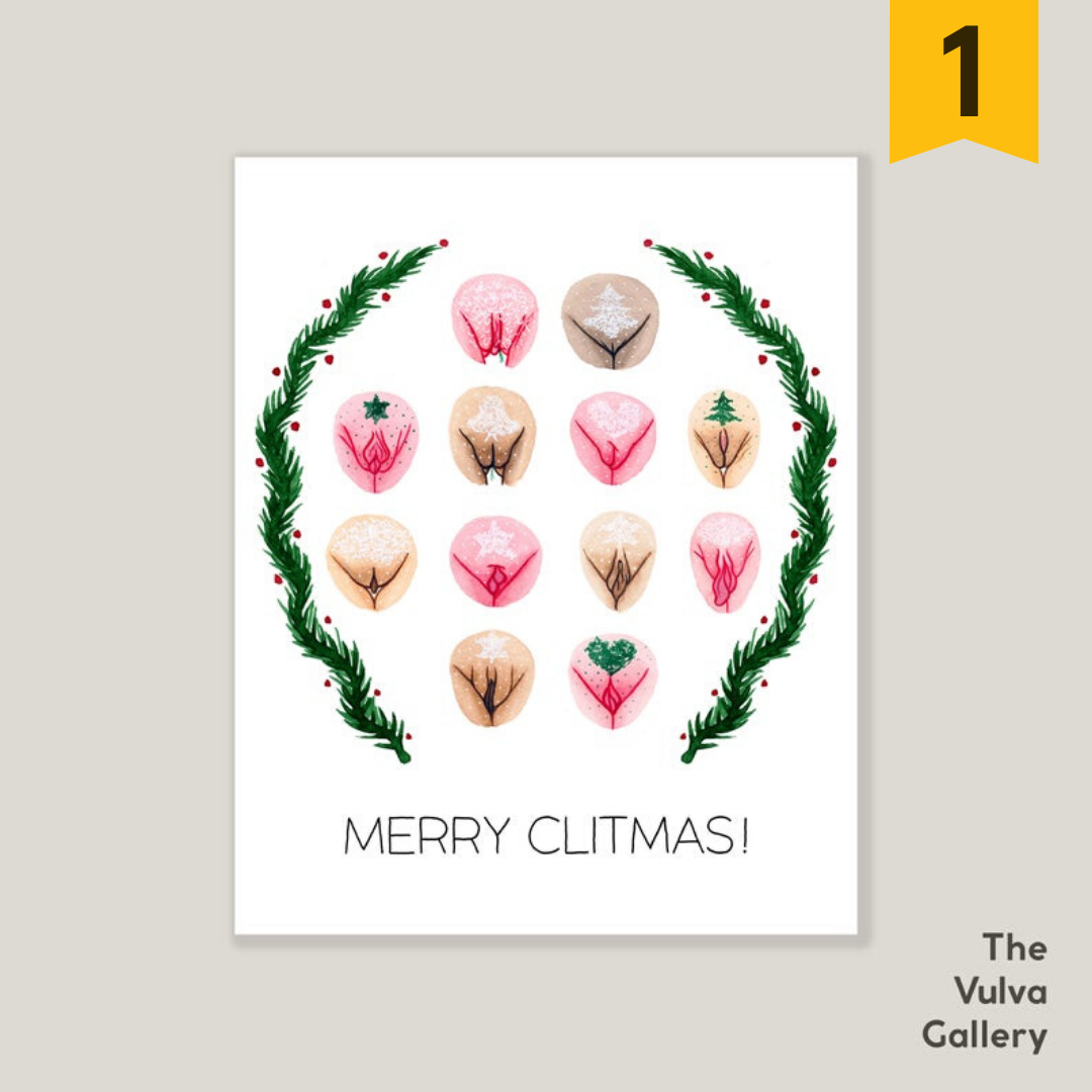 Merry Clitmas! Holiday Cards - Happeriod