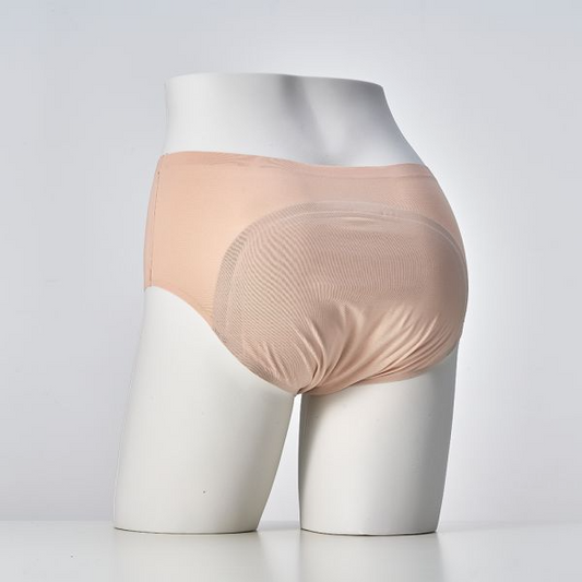 經典款夜用加長高腰月亮褲(蜜桃膚)