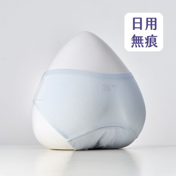 經典款日用中腰月亮褲(弦月藍)