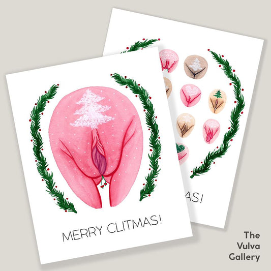 Merry Clitmas! Holiday Cards - Happeriod