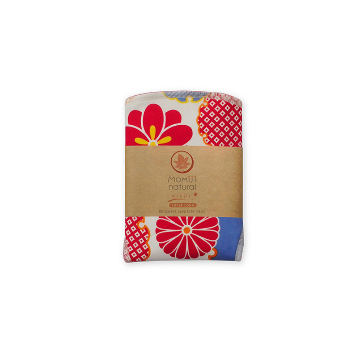 Momiji Natural 特長夜用布衛生巾(Night Super Long)