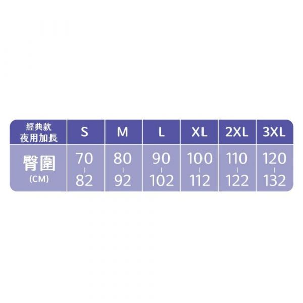 經典款夜用加長高腰月亮褲(靜謐黑)