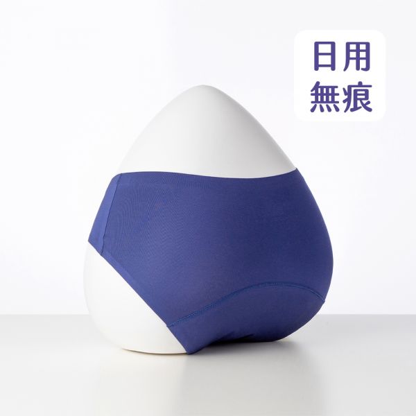 經典款日用中腰月亮褲(暮光藍)