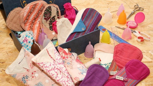 happeriod menstrual products showcase