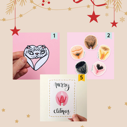 The Vulva Gallery Embrace Your Body Christmas Set