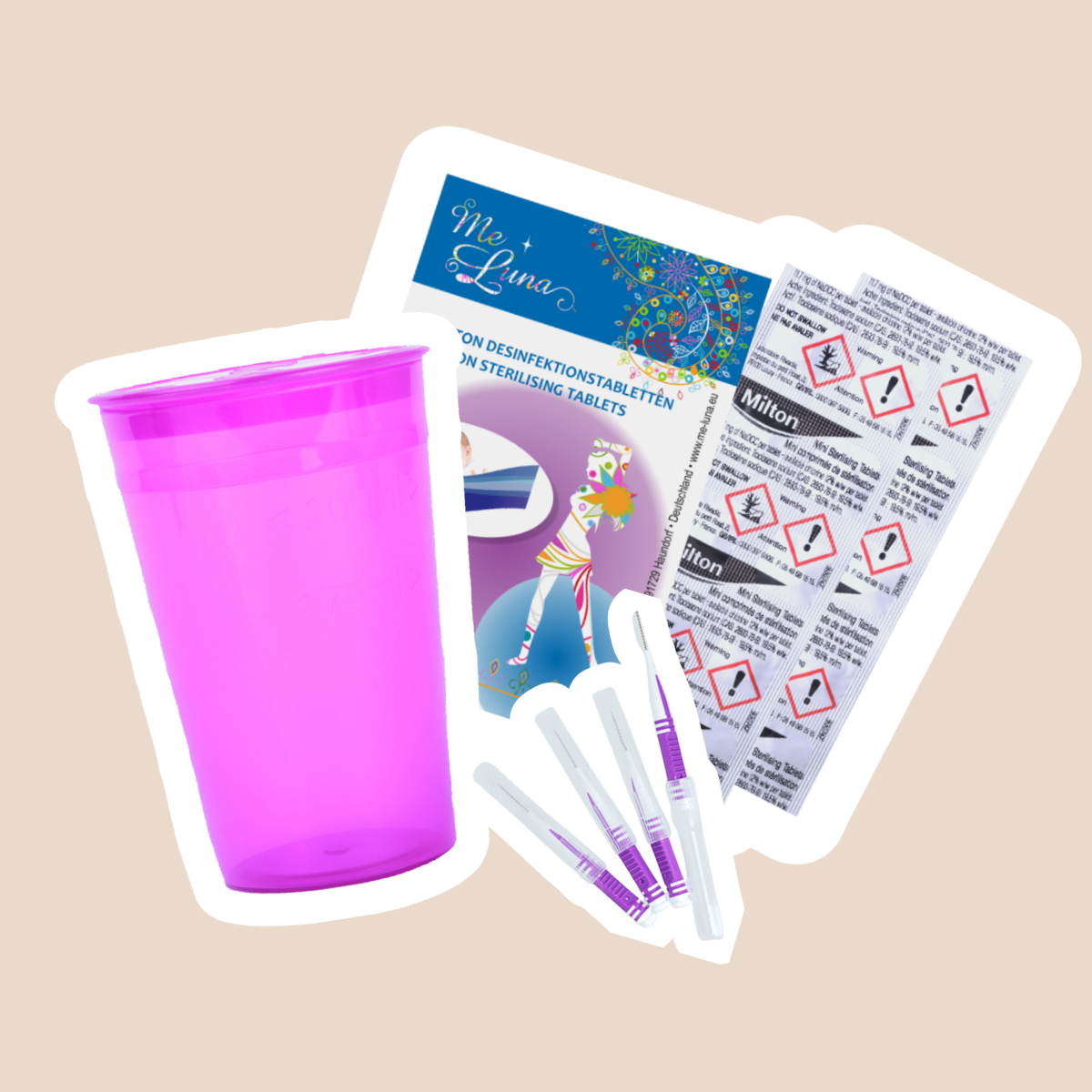 "All you need" 月經杯消毒組合 Set A