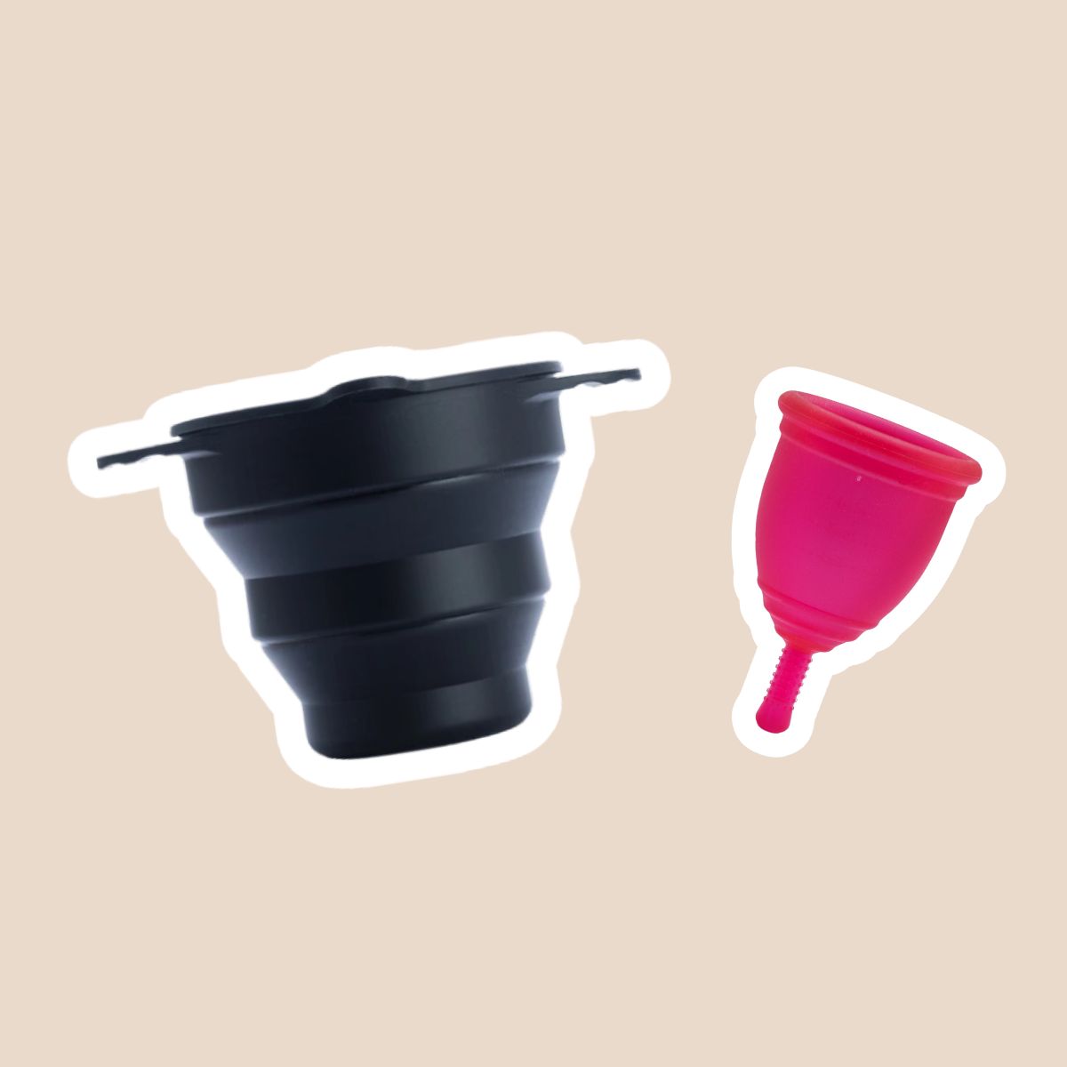 Ruby Cup - Medium Cup & Steriliser Pack