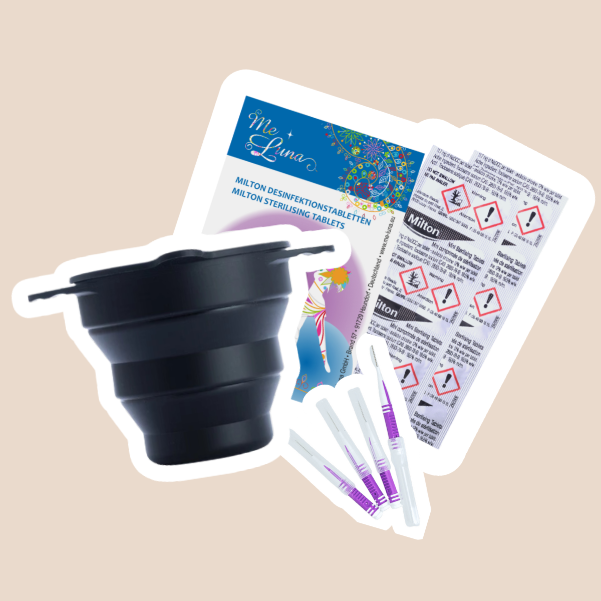 "All you need" 月經杯消毒組合 Set B