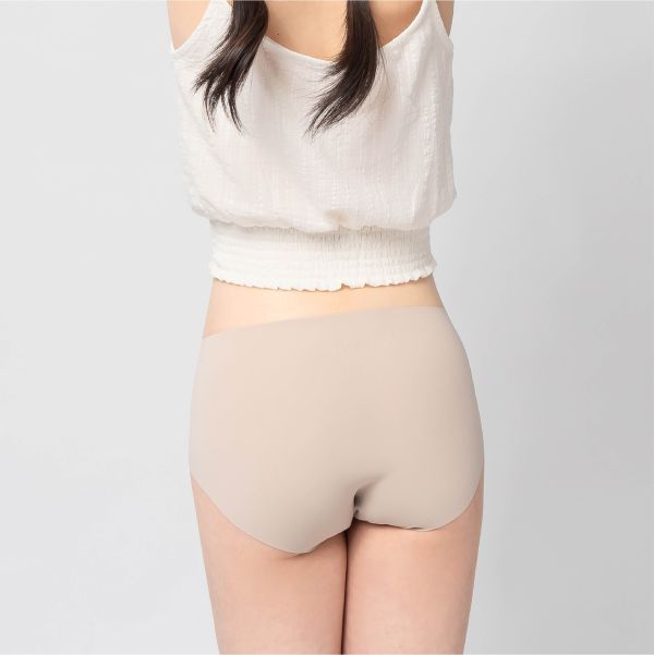 GoMoond Menstrual Panties - Everyday pants(Milk Tea Beige)