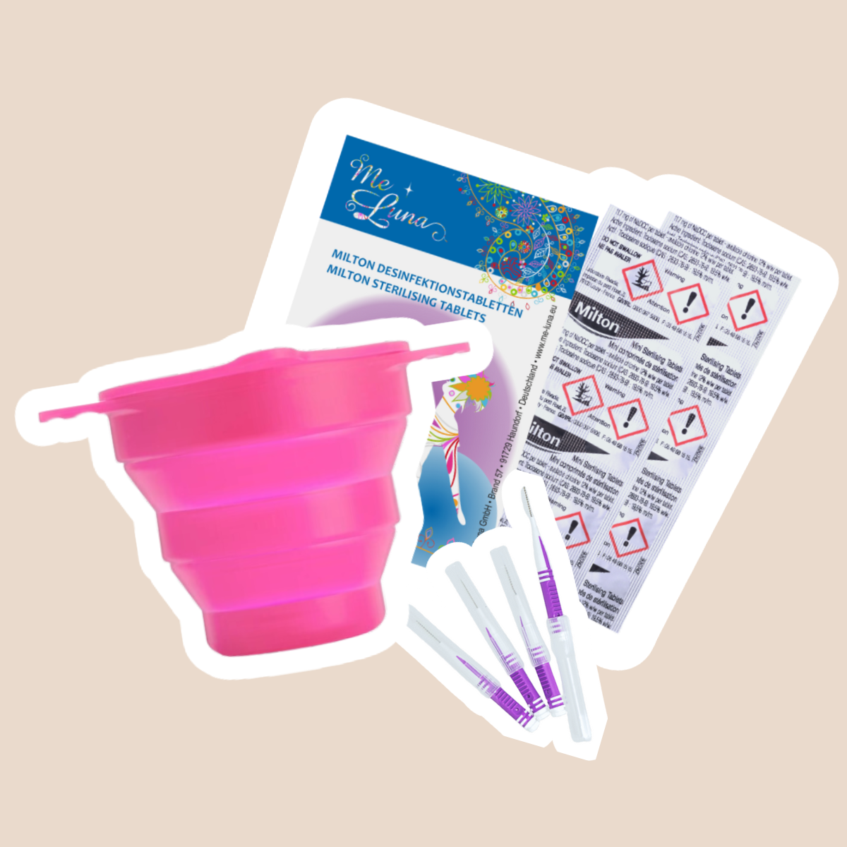 "All you need" 月經杯消毒組合 Set B