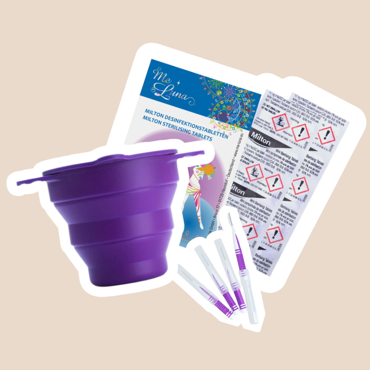 "All you need" 月經杯消毒組合 Set B