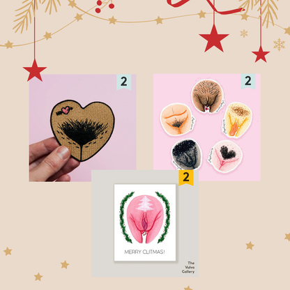 The Vulva Gallery Embrace Your Body Christmas Set