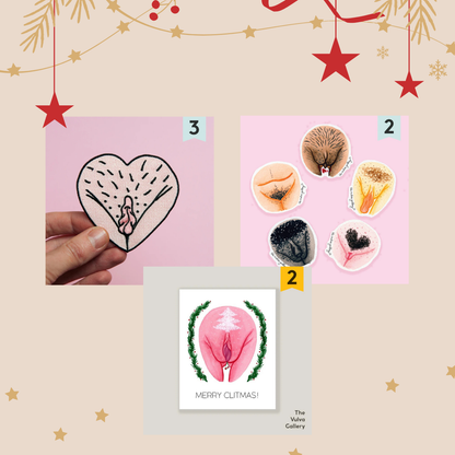 The Vulva Gallery Embrace Your Body Christmas Set