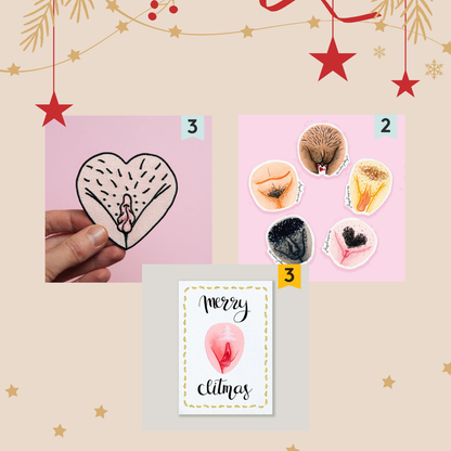 The Vulva Gallery Embrace Your Body Christmas Set