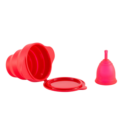 Ruby Cup - Small Cup & Steriliser Pack  