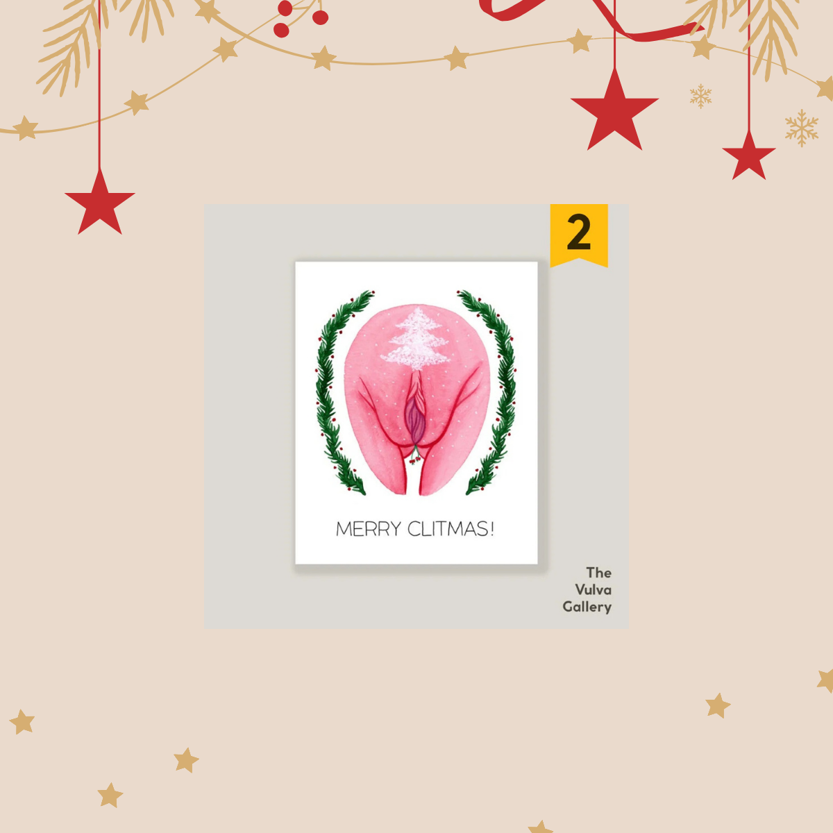 The Vulva Gallery Embrace Your Body Christmas Set