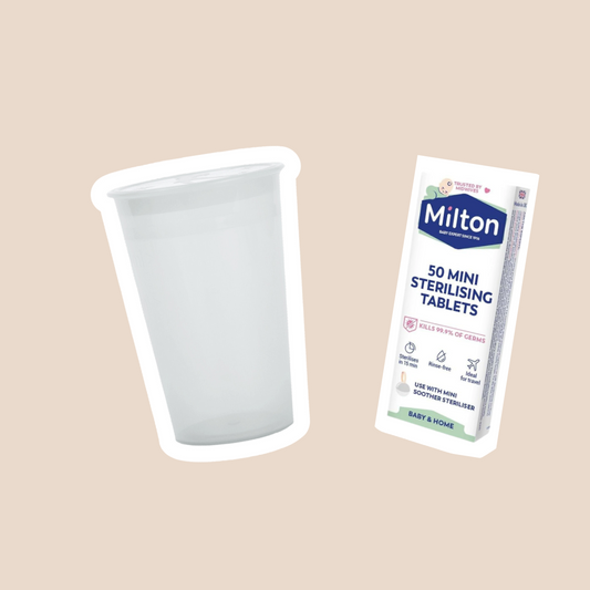 Milton Tablet with Me Luna Cleaning Cup Sterilizing Set