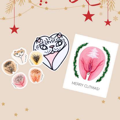 The Vulva Gallery Embrace Your Body Christmas Set