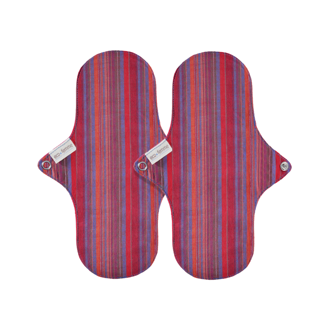 Eco Femme Vibrant Organic Day Pad (Twin Pack)