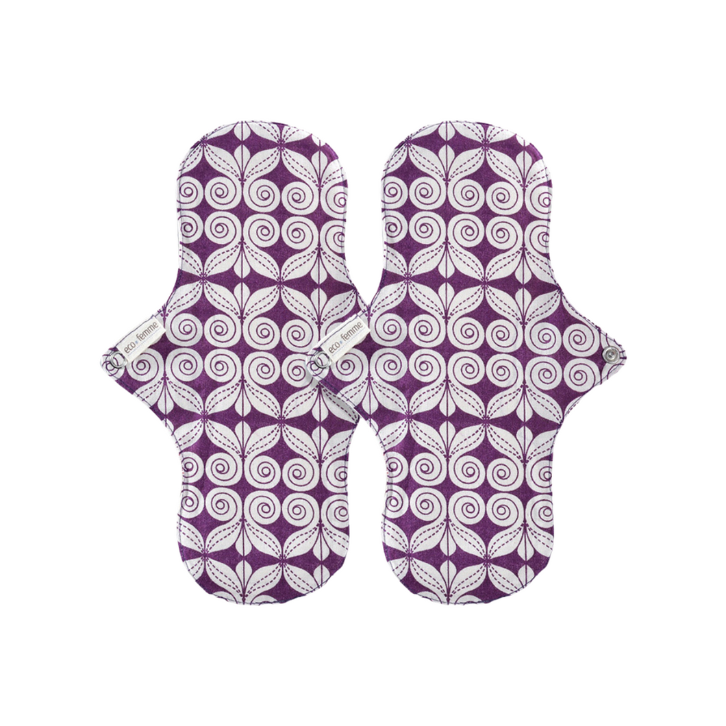 Eco Femme Natural Organic Day Pad Plus (Twin Pack)