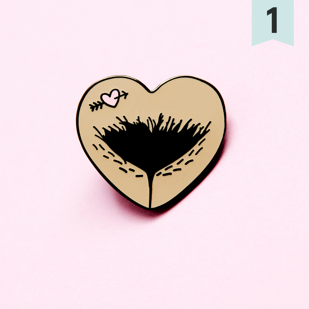 Vulva Enamel pin - Happeriod