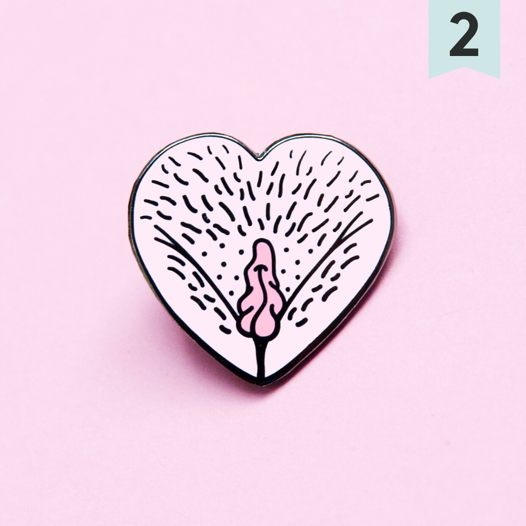 Vulva Enamel pin - Happeriod