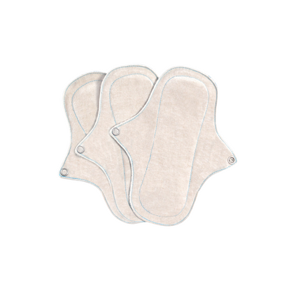 Eco Femme Natural Organic Pantyliner(With PUL) (3pcs)