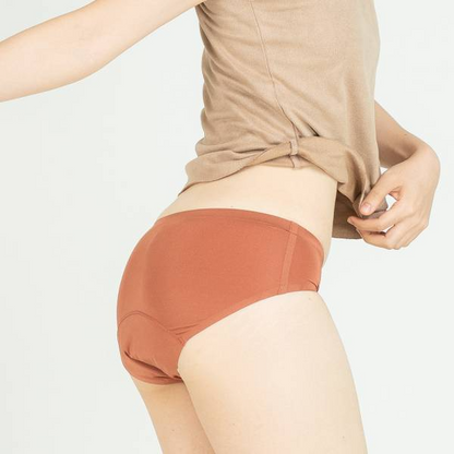 GoMoond Menstrual Panties - Daily Classic (Maple Red)