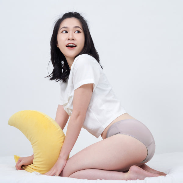 GoMoond Menstrual Panties - Daily Classic (Pale Mauve)