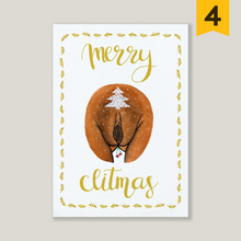 Load image into Gallery viewer, Merry Clitmas! Holiday Cards - Happeriod

