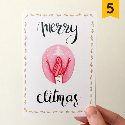 Merry Clitmas! Holiday Cards - Happeriod