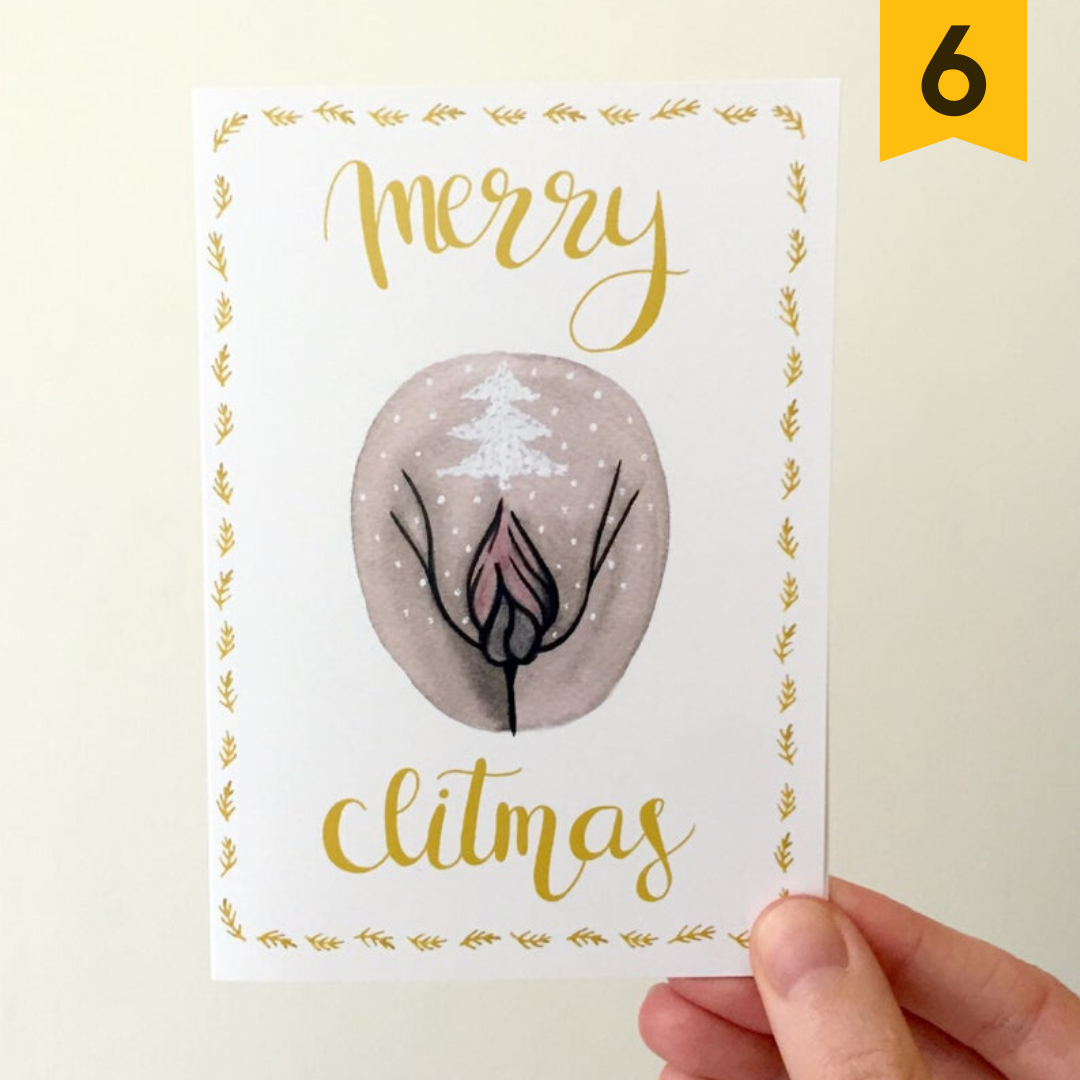 Merry Clitmas! Holiday Cards - Happeriod
