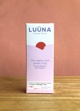 Load image into Gallery viewer, LUÜNA Naturals Organic Cotton Applicator Tampons 3pcs (2 Regular + 1 Super)
