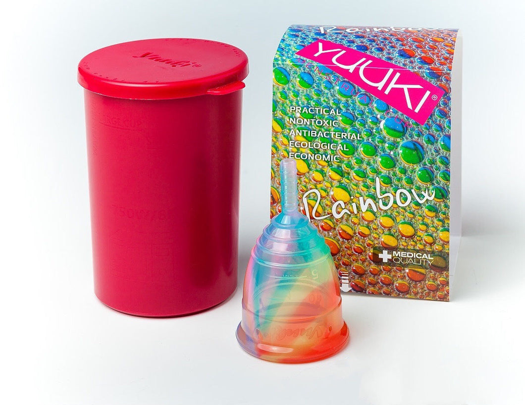 Yuuki RAINBOW Jolly Menstrual Cup - Size no. 1 (Small)