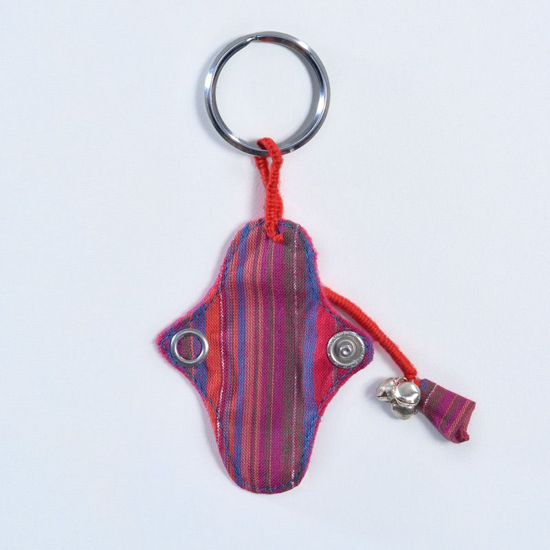 Eco Femme Cloth Pad Keychain